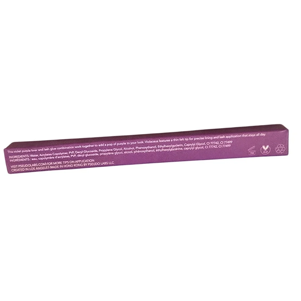 Pseudo Labs Polymer Eyeliner & Lash Glue in Violaceus New in Box